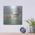 'Laundry Day 3' by Danhui Nai – Metal Wall Art, 12x12 room view