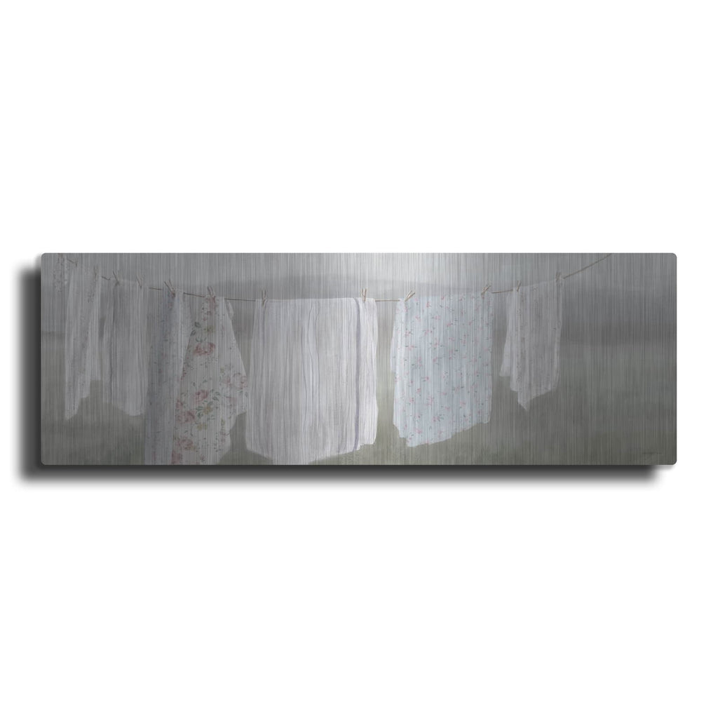 'Laundry Day 9 Neutral' by Danhui Nai – Metal Wall Art