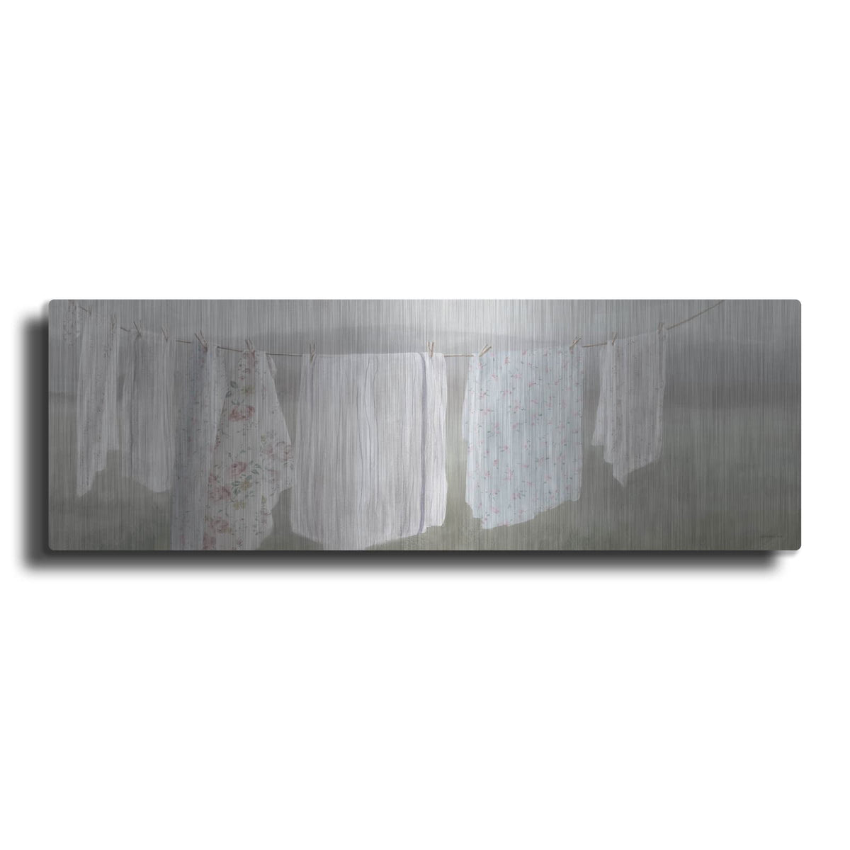 'Laundry Day 9 Neutral' by Danhui Nai – Metal Wall Art