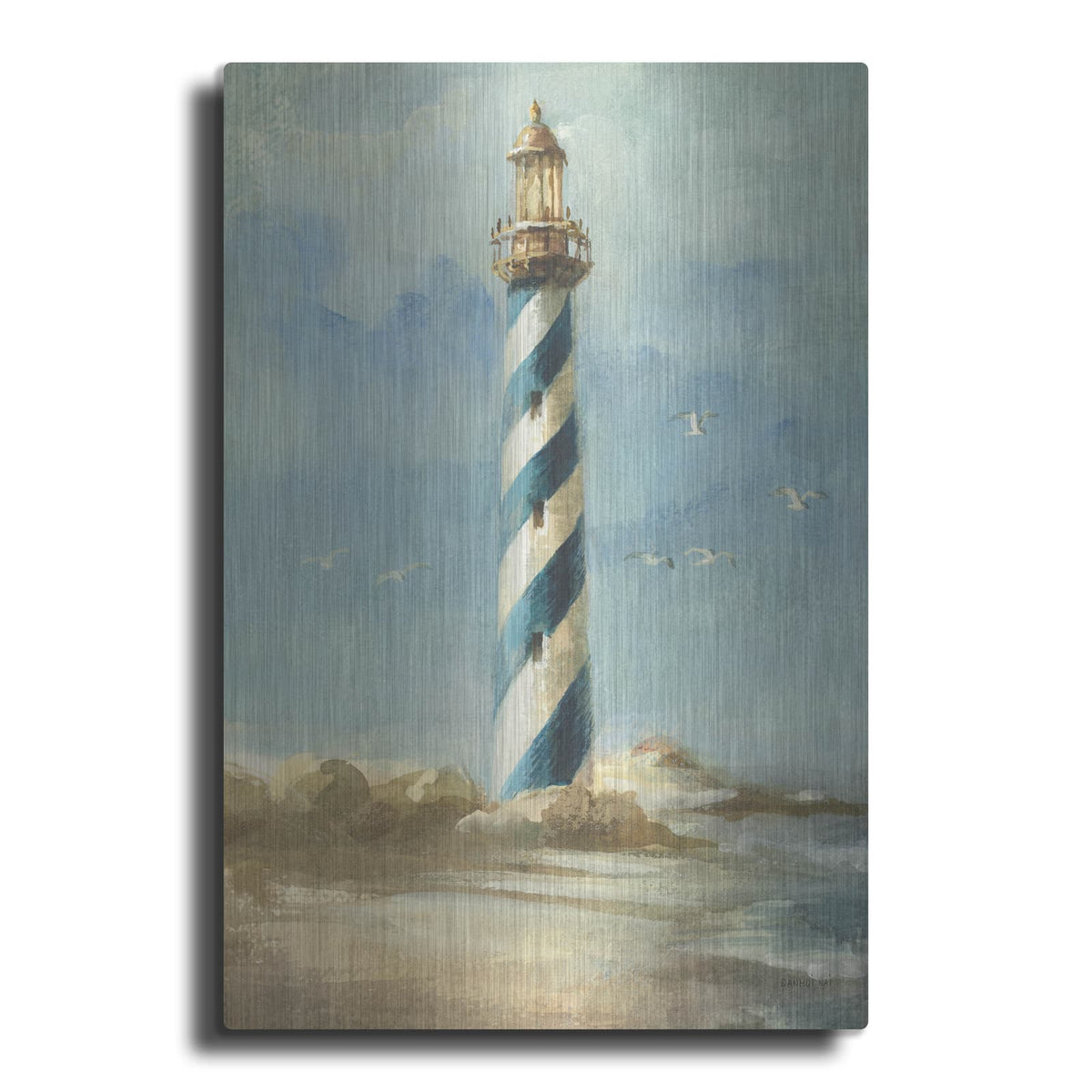 'Lighthouse 1' by Danhui Nai – Metal Wall Art