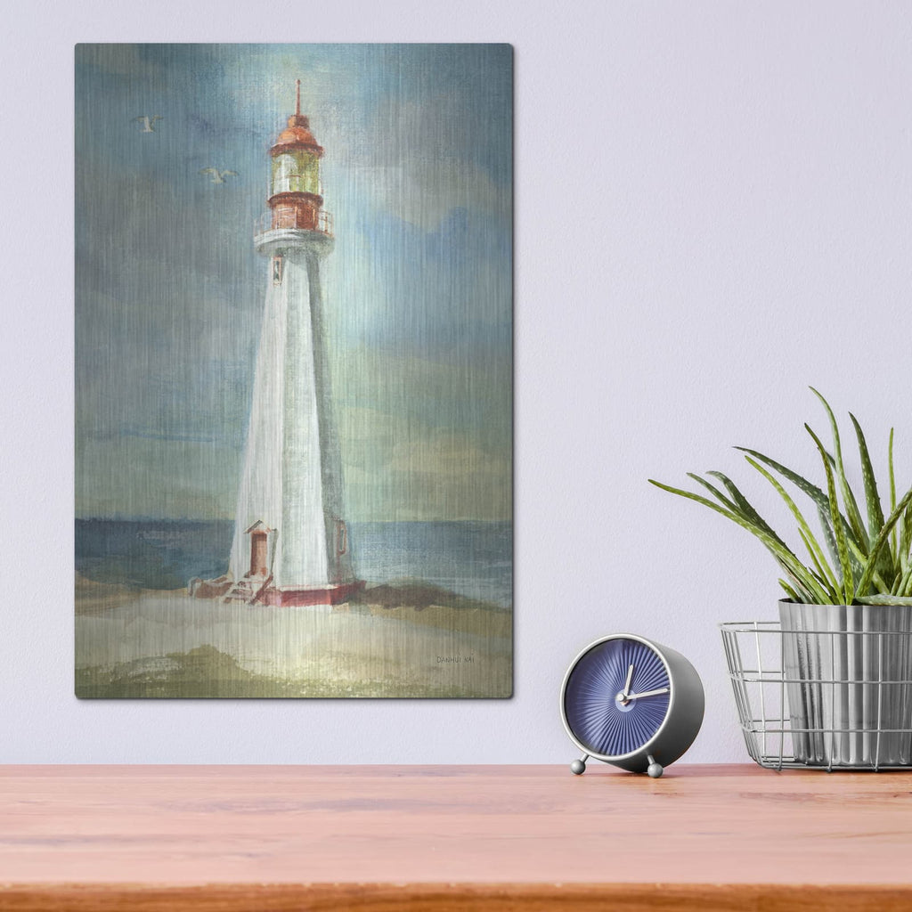 'Lighthouse 3' by Danhui Nai – Metal Wall Art, 12x16 room view
