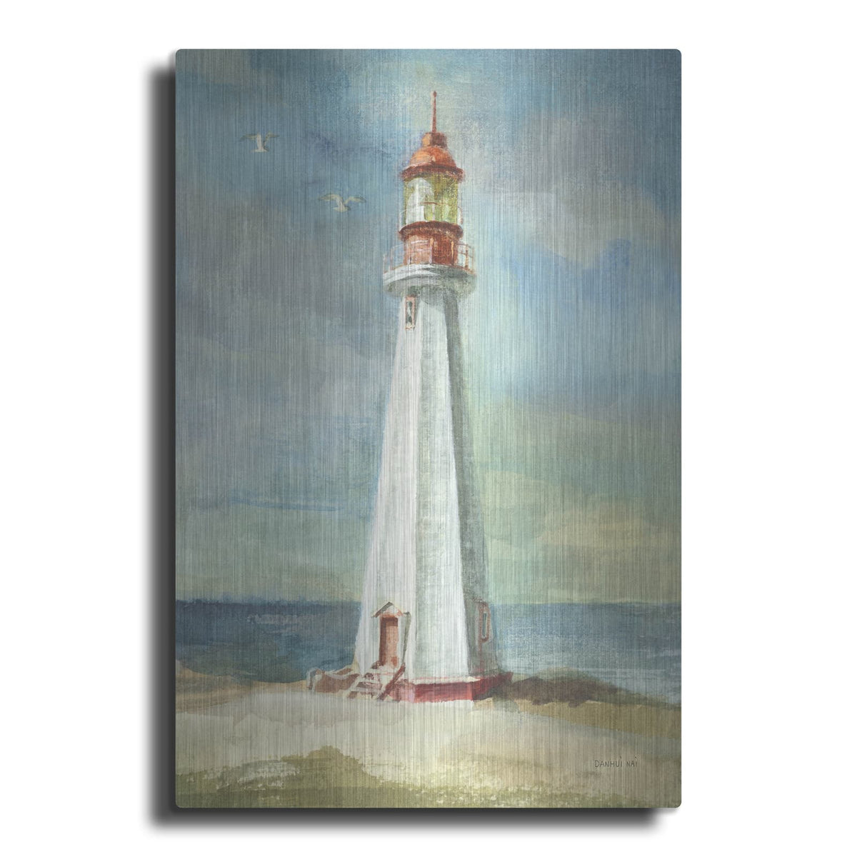 'Lighthouse 3' by Danhui Nai – Metal Wall Art