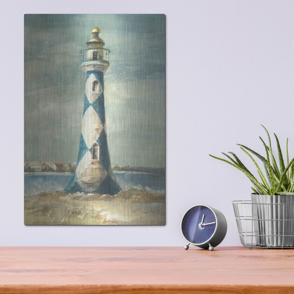 'Lighthouse 4' by Danhui Nai – Metal Wall Art, 12x16 room view