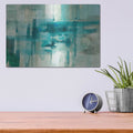 'Liquid Structure' by Danhui Nai – Metal Wall Art, 16x12 room view