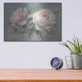 'Lovely Roses' by Danhui Nai – Metal Wall Art, 16x12 room view