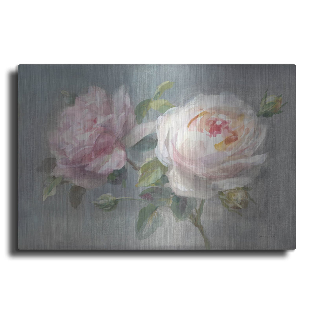 'Lovely Roses' by Danhui Nai – Metal Wall Art