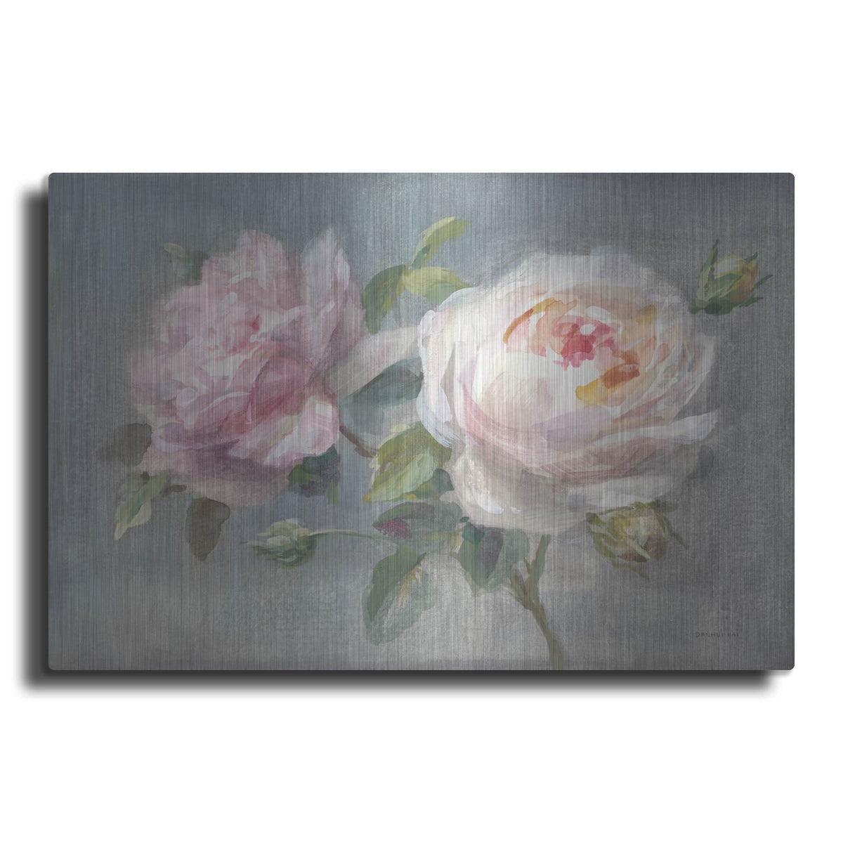 'Lovely Roses' by Danhui Nai – Metal Wall Art
