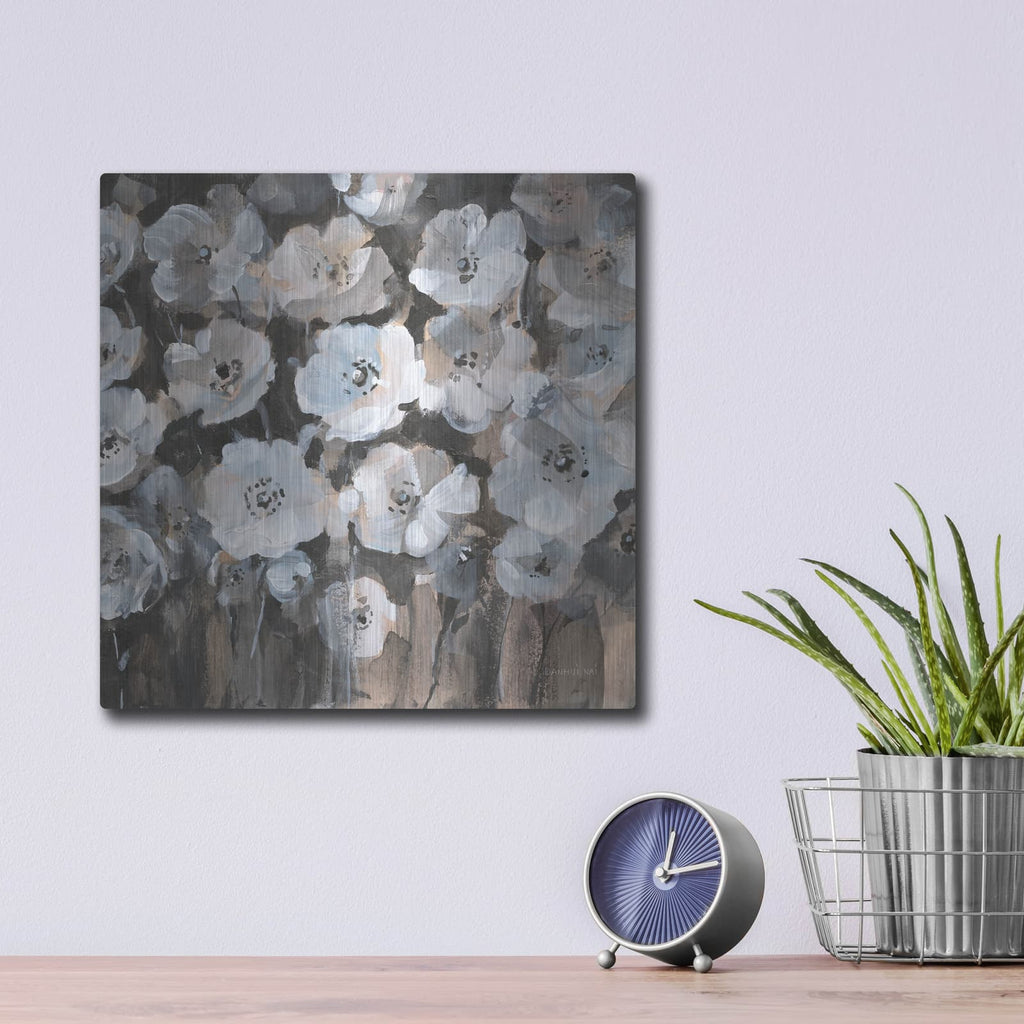 'Malmo Blossoms C' by Danhui Nai – Metal Wall Art, 12x12 room view