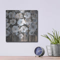 'Malmo Blossoms C' by Danhui Nai – Metal Wall Art, 12x12 room view