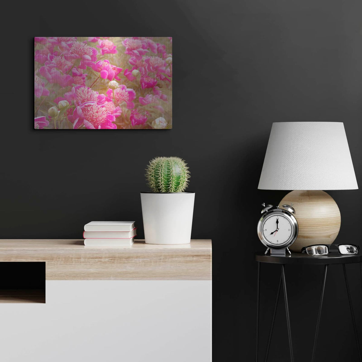 'Pinks' by Dennis Frates – Metal Wall Art, 24x16 room view