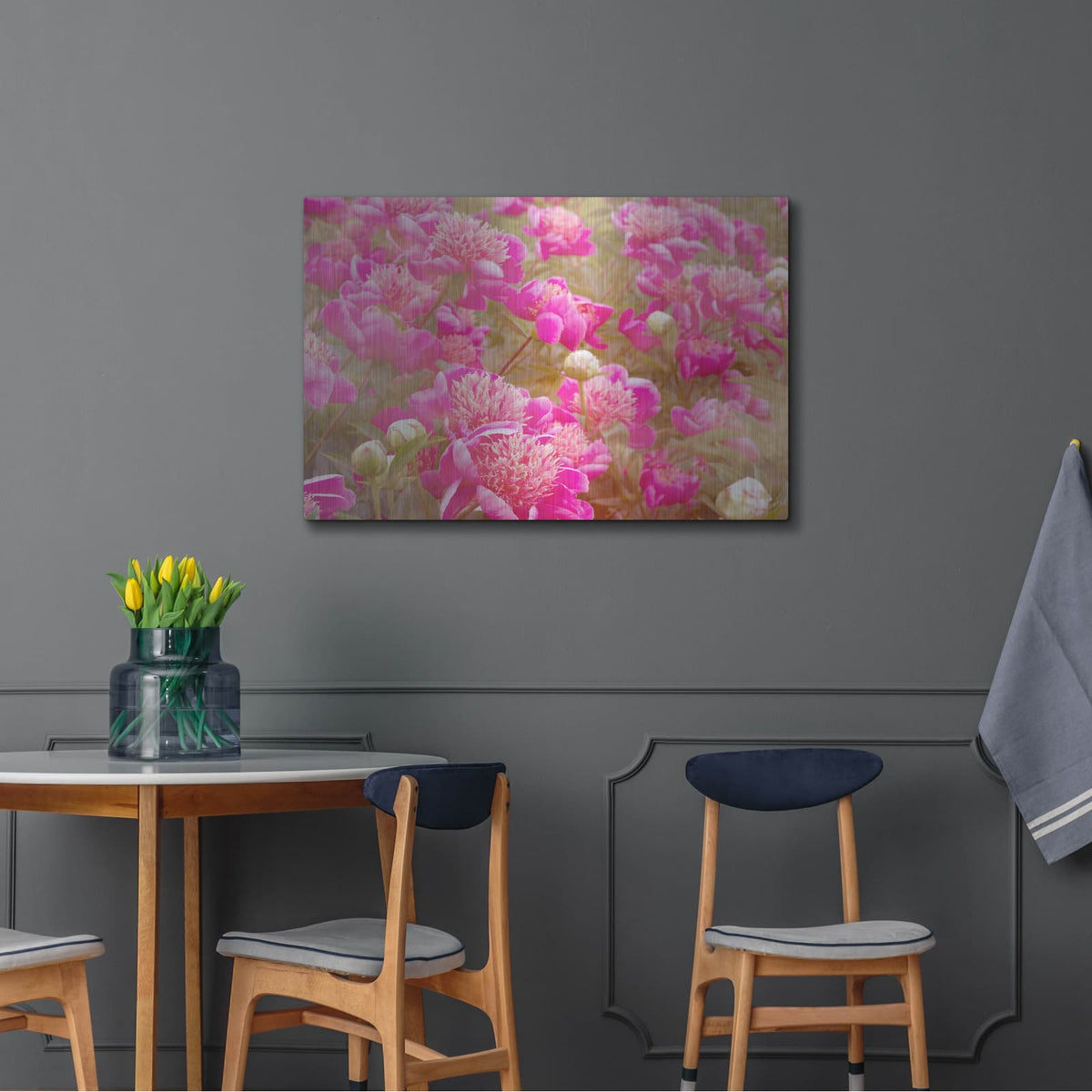 'Pinks' by Dennis Frates – Metal Wall Art, 36x24 room view