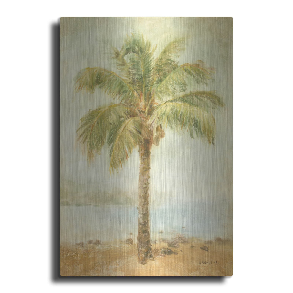 'Mirage Palm 2' by Danhui Nai – Metal Wall Art