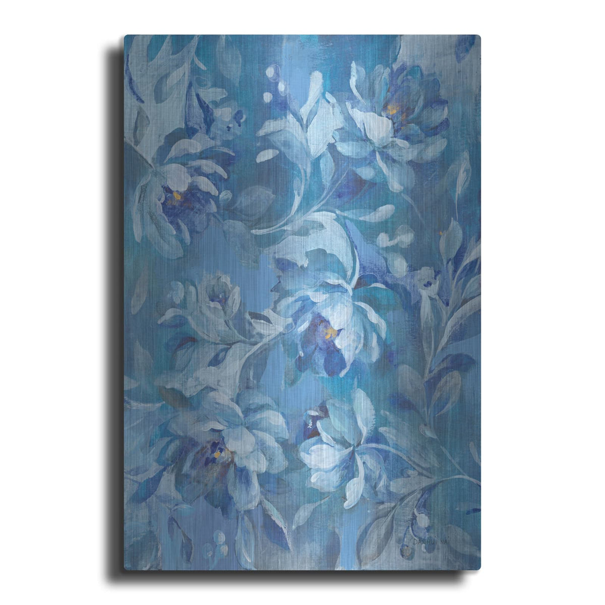 'Modern Brocade 2' by Danhui Nai – Metal Wall Art