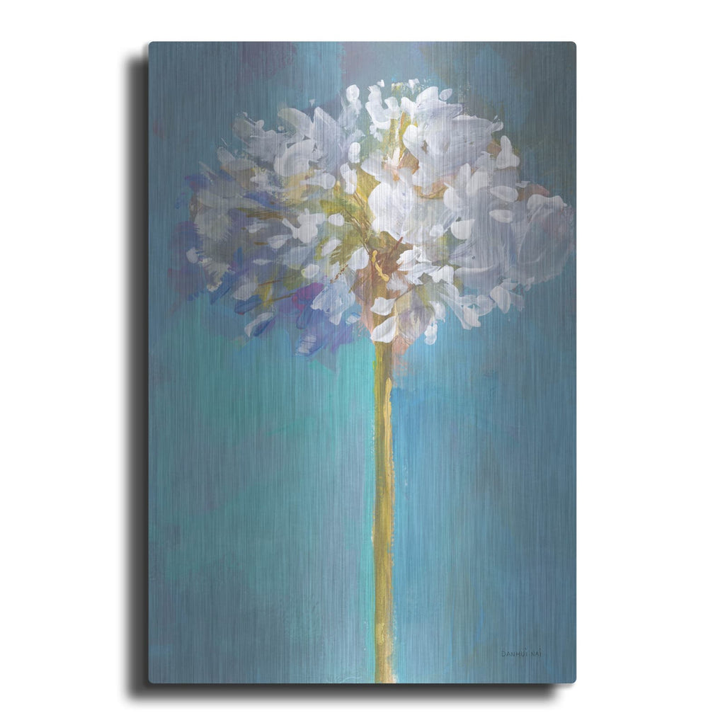 'Modern Floral 3' by Danhui Nai – Metal Wall Art