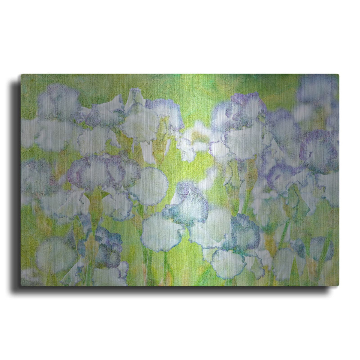 'Lime Floral' by Dennis Frates – Metal Wall Art