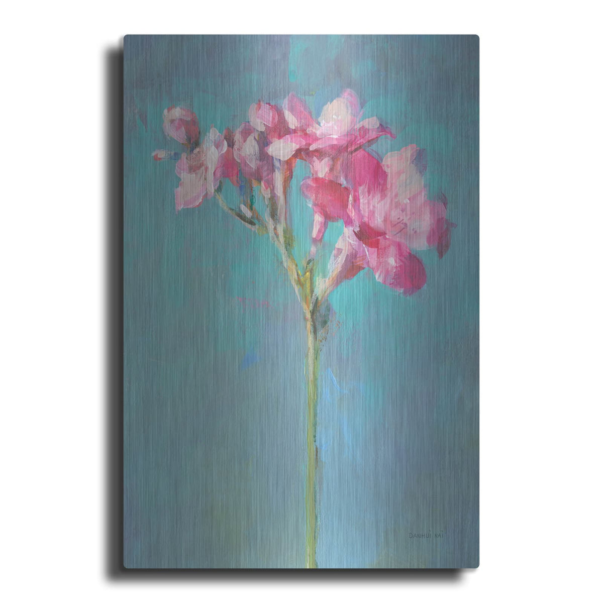 'Modern Freesia 1' by Danhui Nai – Metal Wall Art