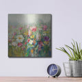 'Mountain Meadows' by Danhui Nai – Metal Wall Art, 12x12 room view