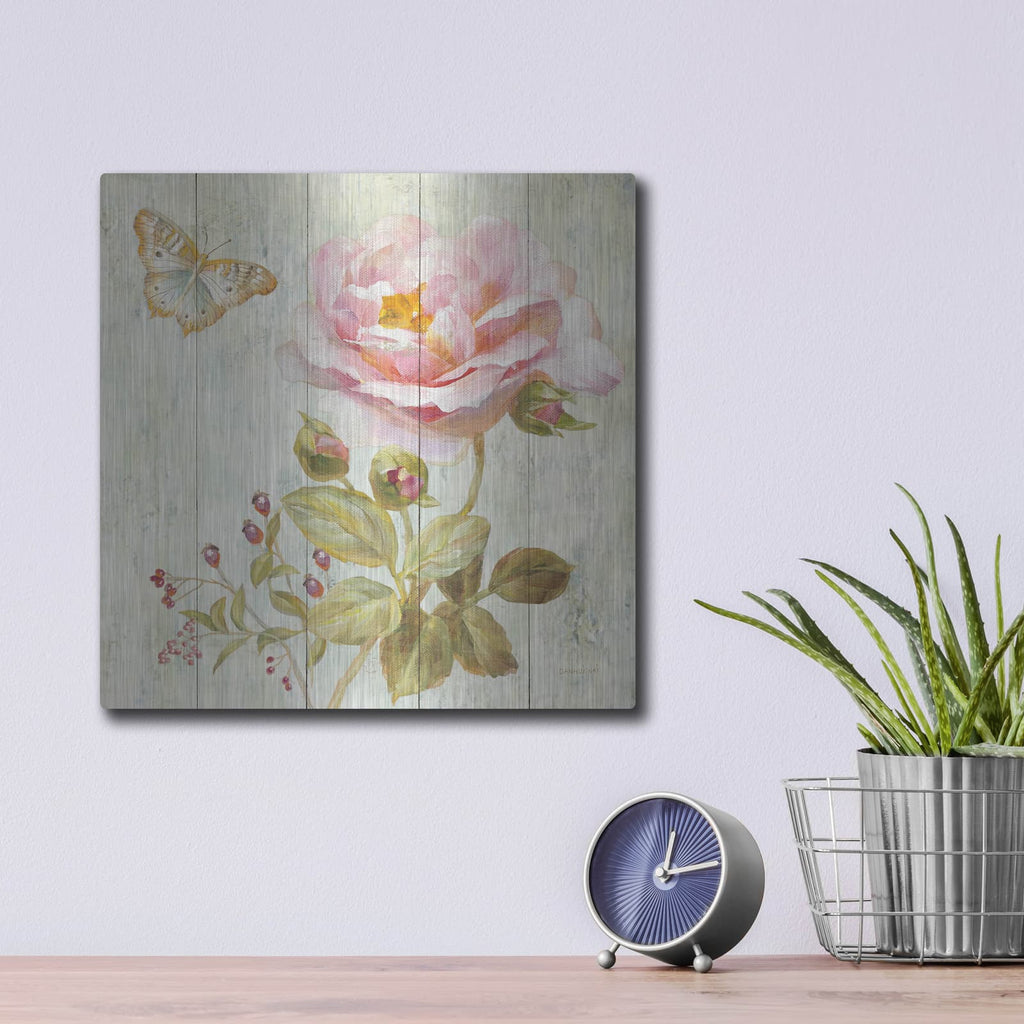 'Natural Flora 2' by Danhui Nai – Metal Wall Art, 12x12 room view