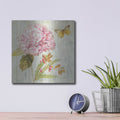 'Natural Flora 3' by Danhui Nai – Metal Wall Art, 12x12 room view