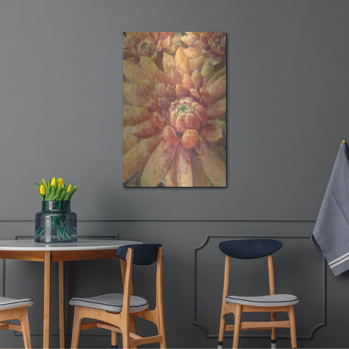 'Nature Delight 2' by Danhui Nai – Metal Wall Art, 24x36 room view