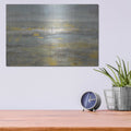 'Neutral Field' by Danhui Nai – Metal Wall Art, 16x12 room view