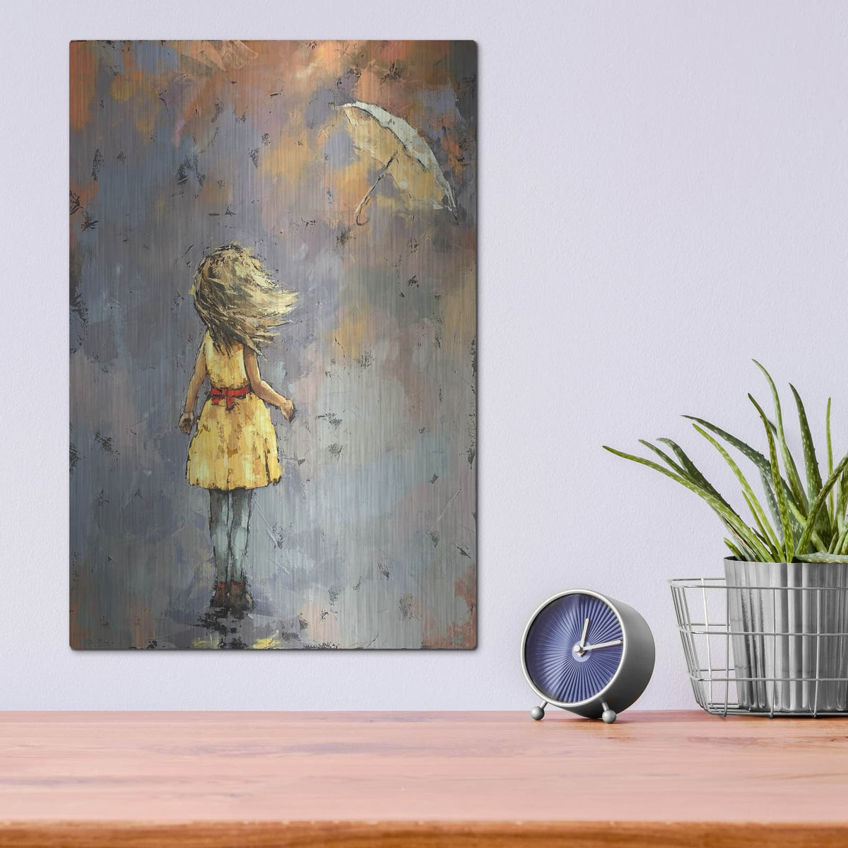 'Dorothy' by Alexander Gunin – Metal Wall Art, 12x16 room view