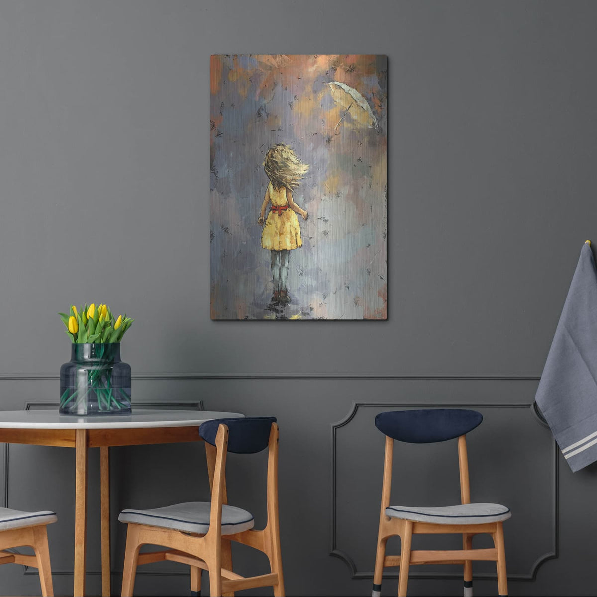 'Dorothy' by Alexander Gunin – Metal Wall Art, 24x36 room view
