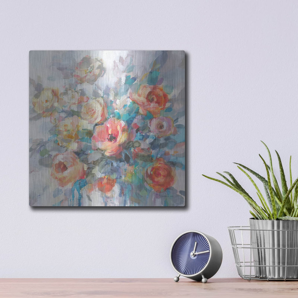 'Ode To Spring' by Danhui Nai – Metal Wall Art, 12x12 room view