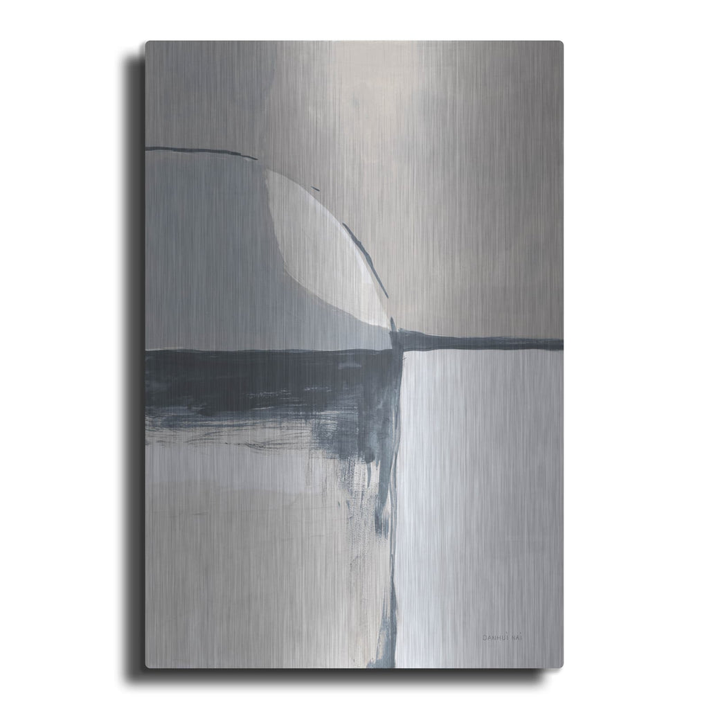 'Overlay 1 Blue' by Danhui Nai – Metal Wall Art