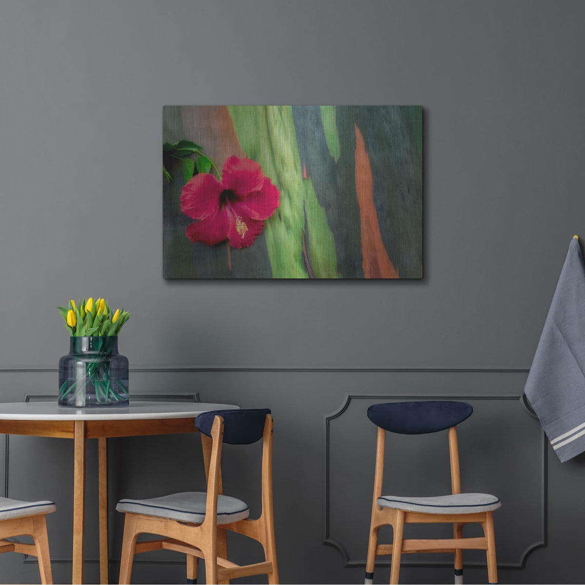 'Hibiscus' by Dennis Frates – Metal Wall Art, 36x24 room view