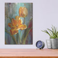 'Parrot Tulips 1' by Danhui Nai – Metal Wall Art, 12x16 room view