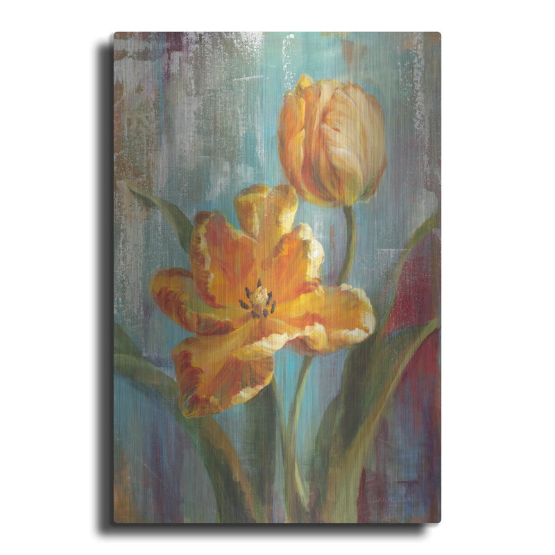 'Parrot Tulips 1' by Danhui Nai – Metal Wall Art