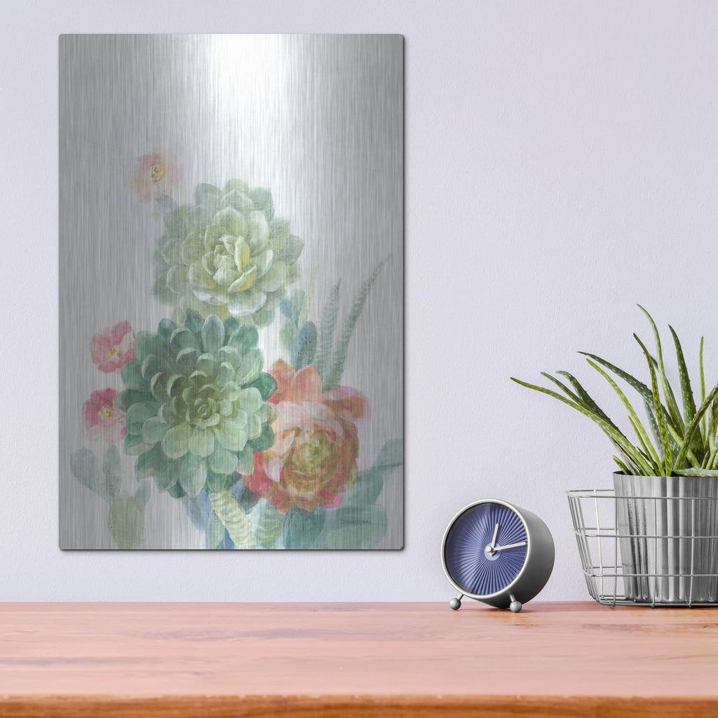'Pastel Desert 1' by Danhui Nai – Metal Wall Art, 12x16 room view