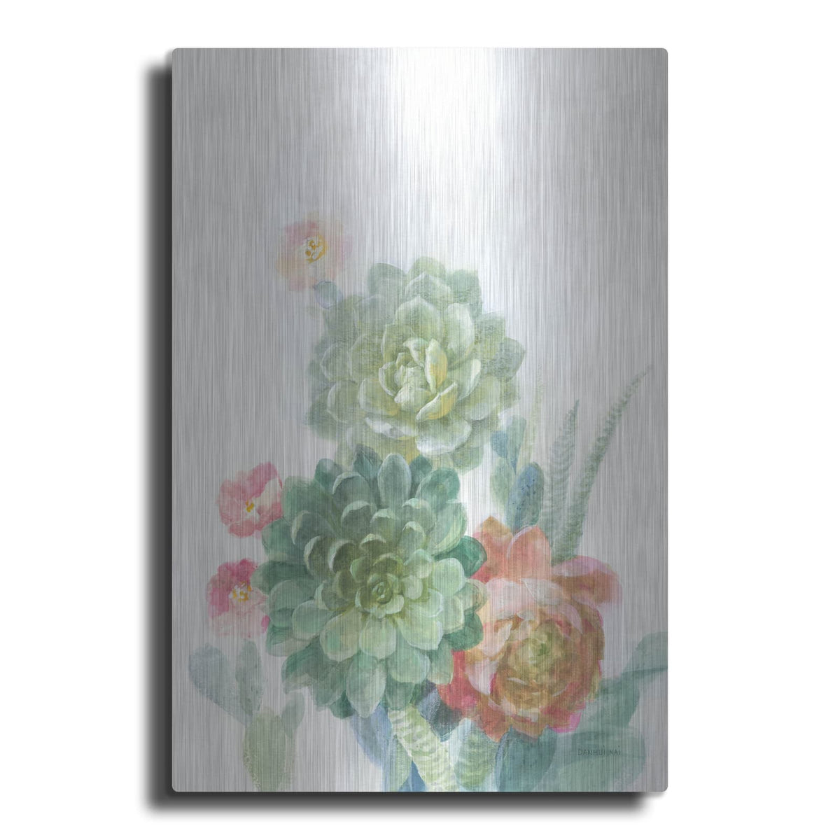 'Pastel Desert 1' by Danhui Nai – Metal Wall Art