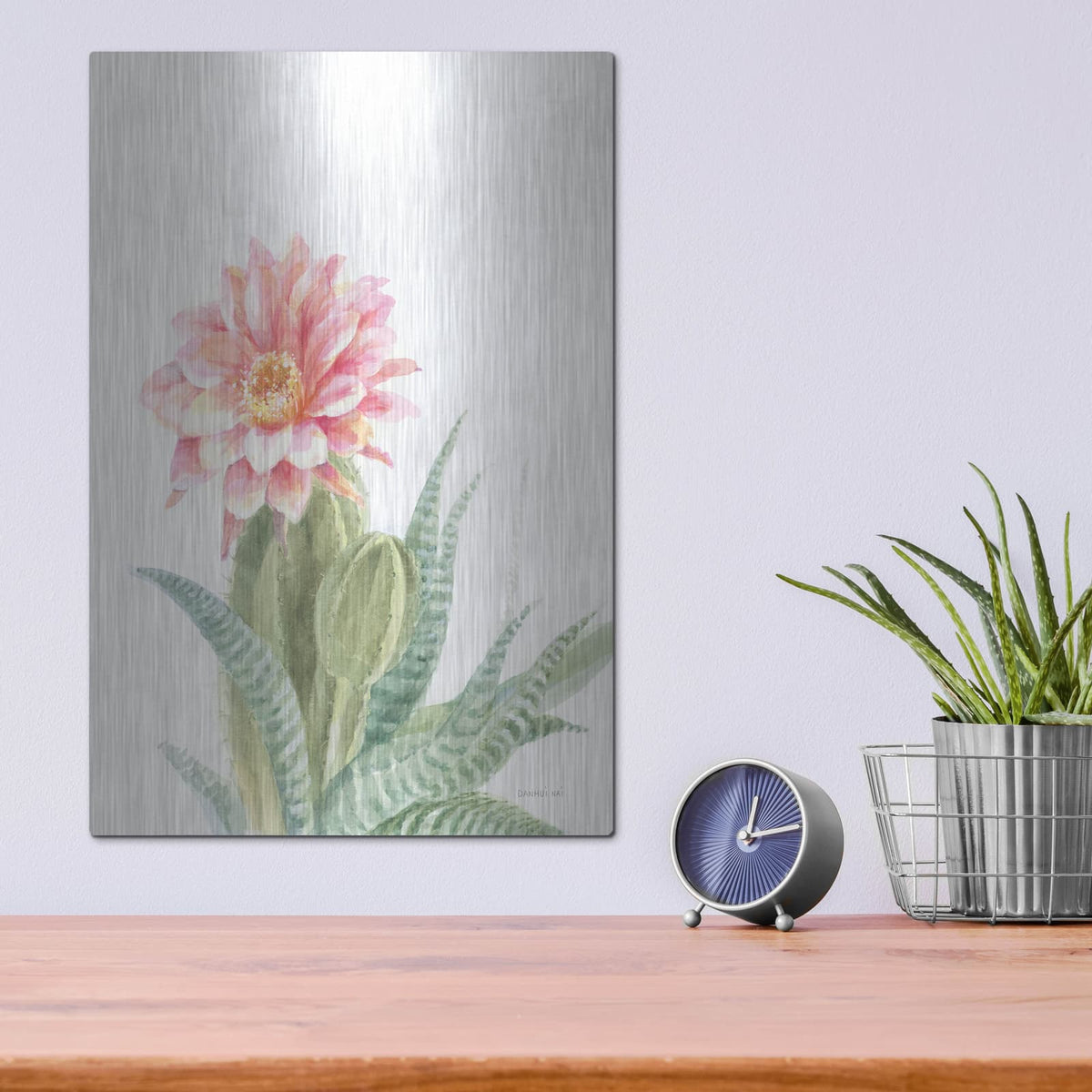 'Pastel Desert 2' by Danhui Nai – Metal Wall Art, 12x16 room view