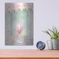 'Pastel Paris 1 C' by Danhui Nai – Metal Wall Art, 12x16 room view