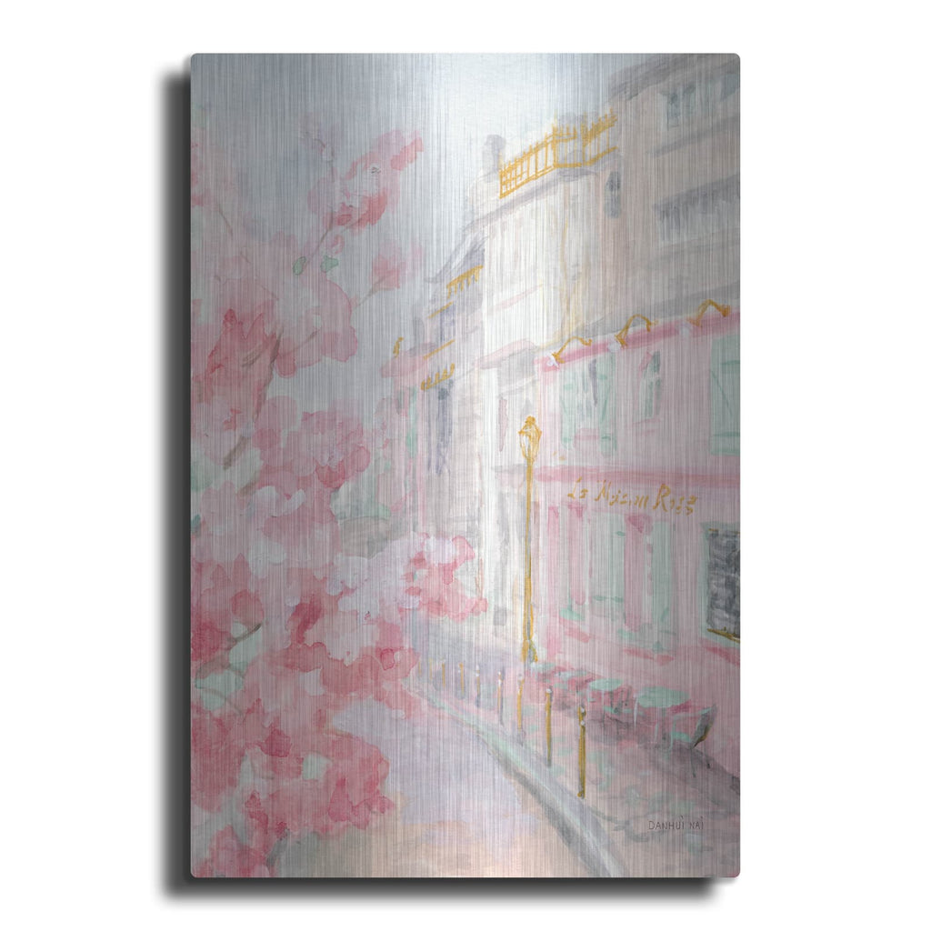 'Pastel Paris 2 C' by Danhui Nai – Metal Wall Art