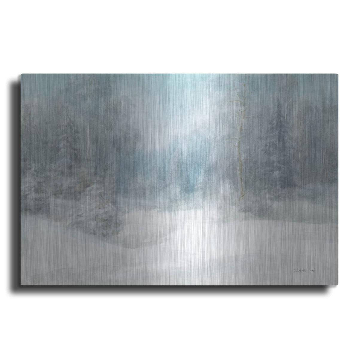 'Peaceful Winter' by Danhui Nai – Metal Wall Art