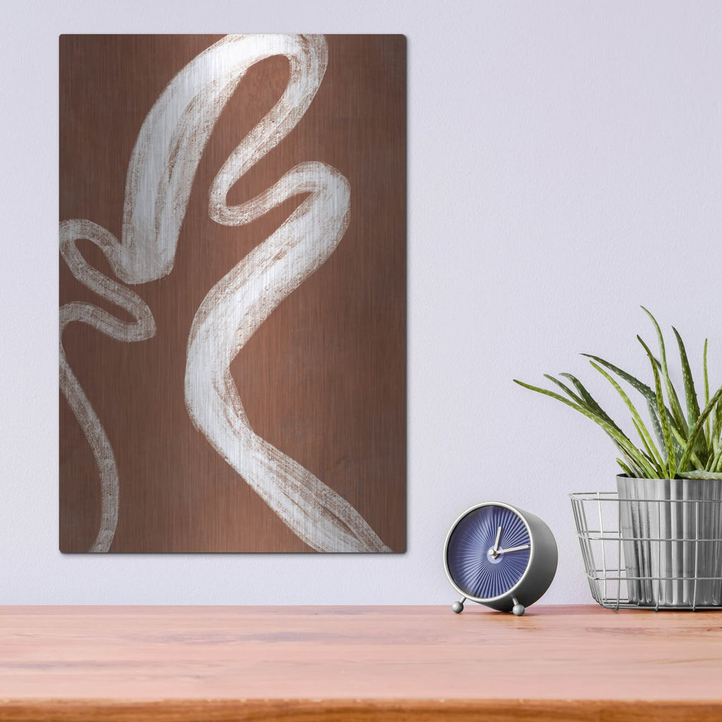 'Phantom Thread 2' by Danhui Nai – Metal Wall Art, 12x16 room view