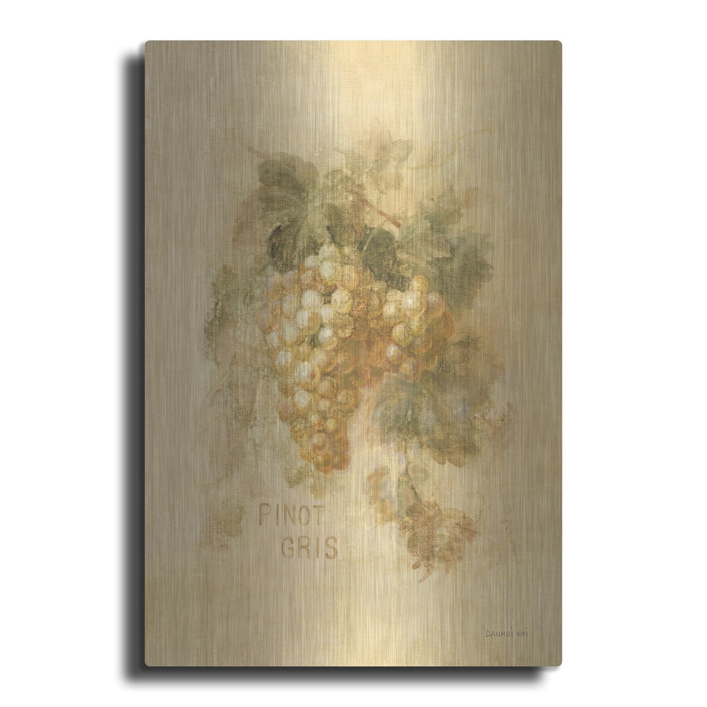 'Pinot Gris' by Danhui Nai – Metal Wall Art