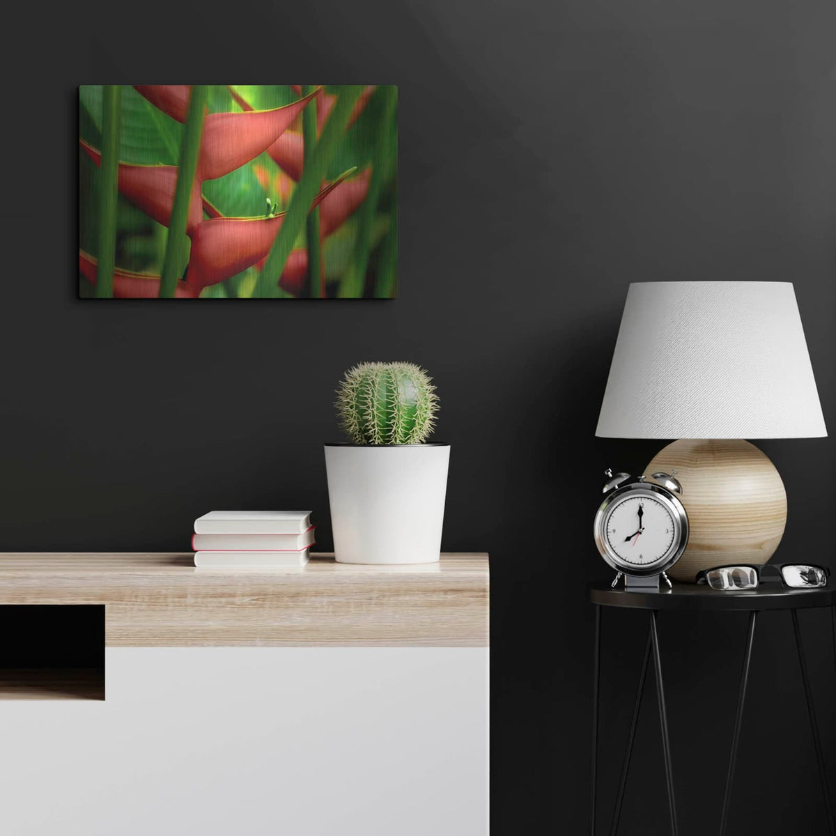 'Floral Details' by Dennis Frates – Metal Wall Art, 24x16 room view