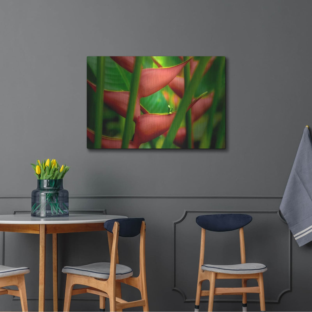 'Floral Details' by Dennis Frates – Metal Wall Art, 36x24 room view