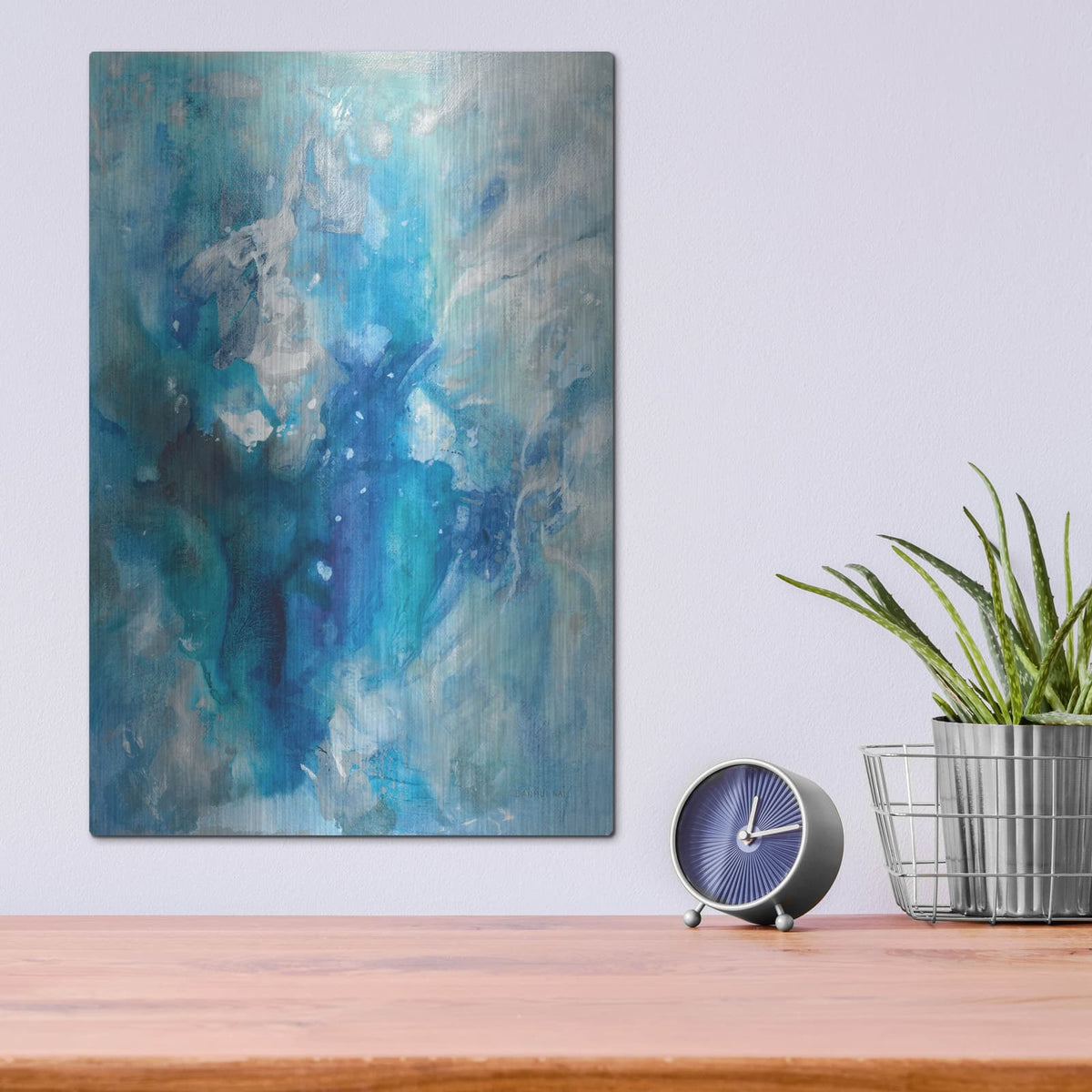 'Plunge 1' by Danhui Nai – Metal Wall Art, 12x16 room view