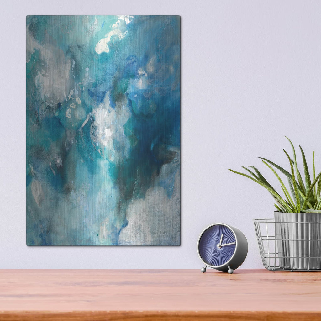 'Plunge 2' by Danhui Nai – Metal Wall Art, 12x16 room view