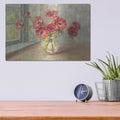 'Poppies In' by Danhui Nai – Metal Wall Art, 16x12 room view