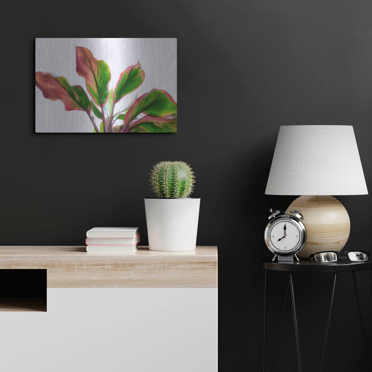 'Botanical' by Dennis Frates – Metal Wall Art, 24x16 room view
