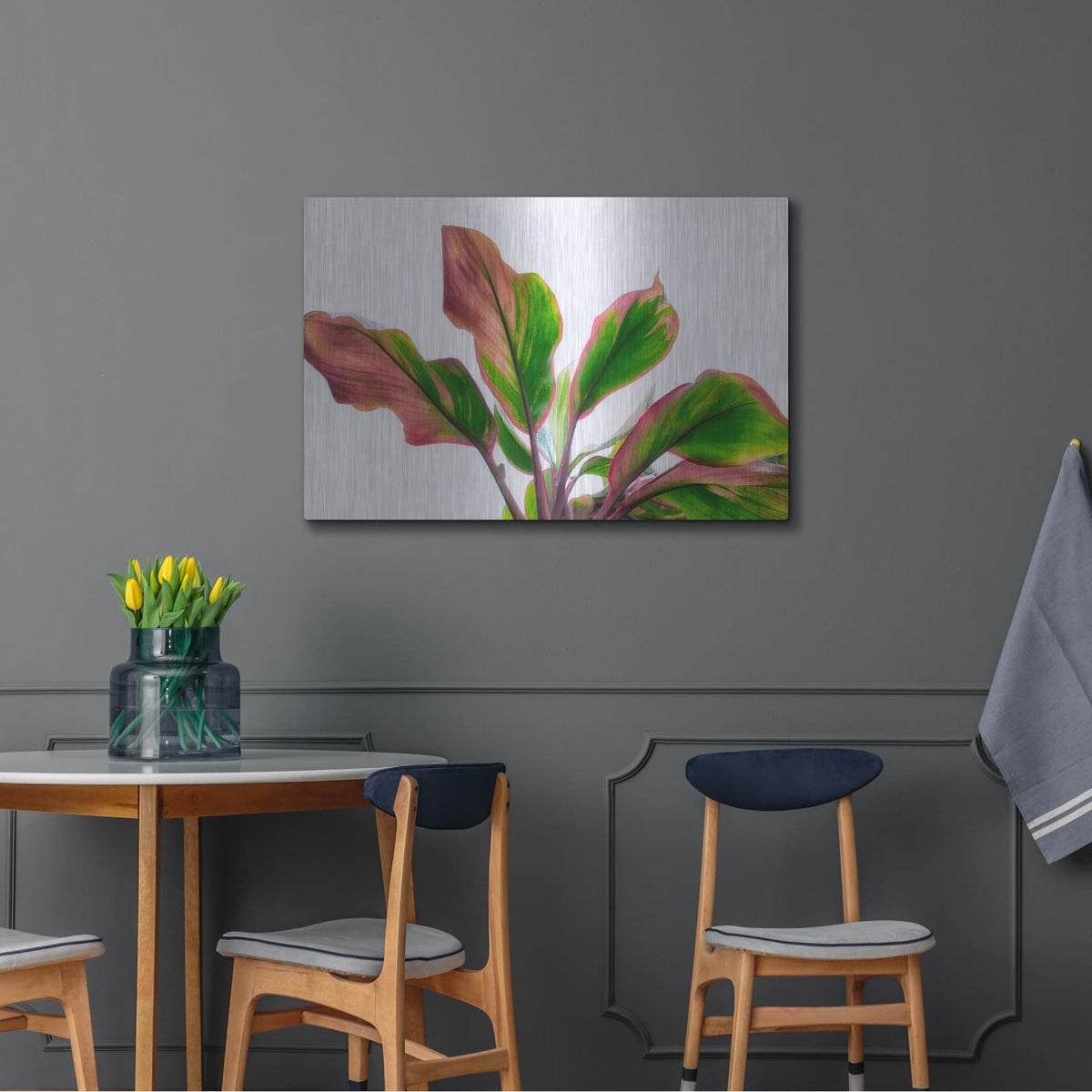 'Botanical' by Dennis Frates – Metal Wall Art, 36x24 room view