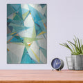'Prism 2 Oasis' by Danhui Nai – Metal Wall Art, 12x16 room view
