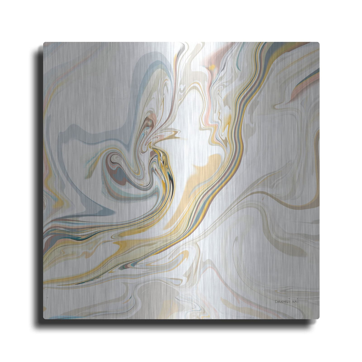 'Psychedelic Neutral 2' by Danhui Nai – Metal Wall Art