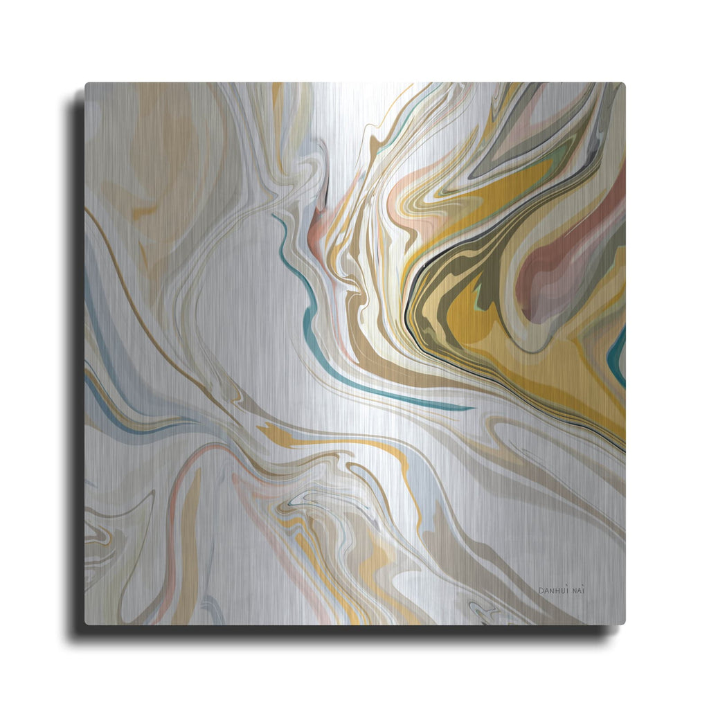 'Psychedelic Neutral 3' by Danhui Nai – Metal Wall Art